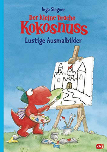 Der kleine Drache Kokosnuss – Lustige Ausmalbilder: Kinderbeschäftigung ab 5 Jahre (Lernspaß-Rätselhefte, Band 11) von cbj