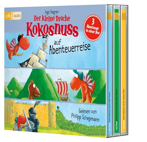 Der kleine Drache Kokosnuss auf Abenteuerreise: Kokosnuss bei den Piraten, Wikingern und Rittern