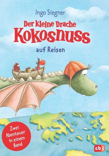Der kleine Drache Kokosnuss auf Reisen: Doppelband mit Preisvorteil (Kokosnuss-Sammelbände, Band 11) von cbj