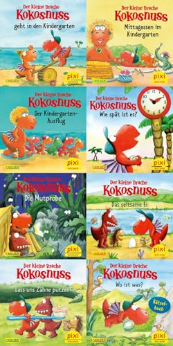 Pixi-Box 288: Der kleine Drache Kokosnuss und seine Freunde (8x8 Exemplare) (288)