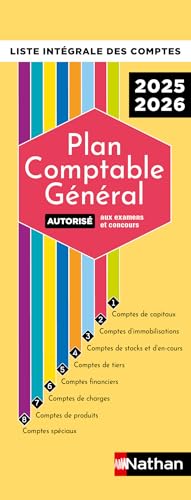 Plan comptable général 2025/2026 von NATHAN