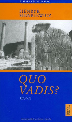 Quo vadis? (Artemis & Winkler - Blaue Reihe)