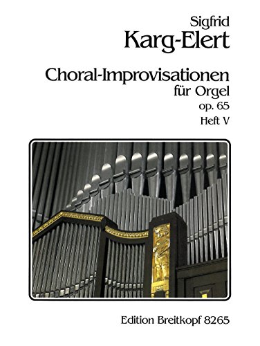 66 Choral-Improvisationen op. 65 für Orgel Heft 5: Reformationsfest, Bußtag, Abendmahl, Totenfest (EB 8265)