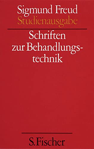 Ergänzungsband: Schriften zur Behandlungstechnik