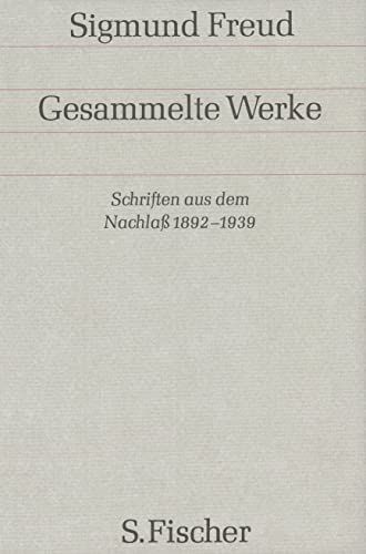 Schriften aus dem Nachlaß 1892-1938