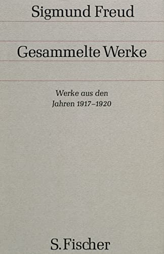 Werke aus den Jahren 1917-1920