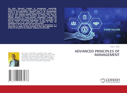 ADVANCED PRINCIPLES OF MANAGEMENT: DE von LAP LAMBERT Academic Publishing