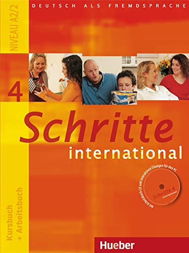 Schritte international 4: Deutsch als Fremdsprache / Kursbuch + Arbeitsbuch mit Audio-CD zum Arbeitsbuch und interaktiven Übungen