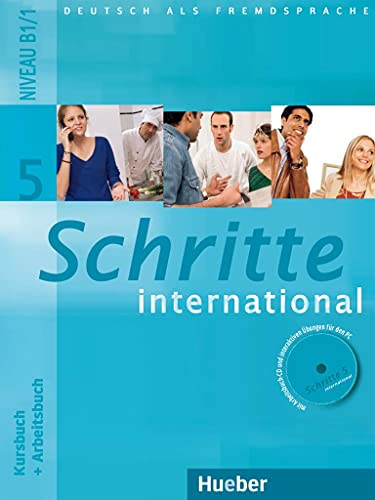 Schritte international 5: Deutsch als Fremdsprache / Kursbuch + Arbeitsbuch mit Audio-CD zum Arbeitsbuch und interaktiven Übungen