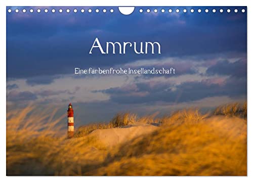 Amrum - Eine farbenfrohe Insellandschaft (Wandkalender 2025 DIN A4 quer), CALVENDO Monatskalender