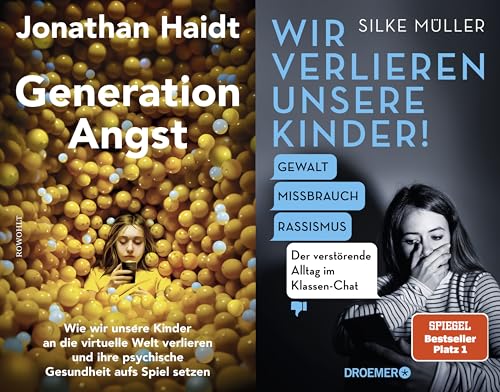 Wir verlieren unsere Kinder + Generation Angst im Set plus 3 extra Lesezeichen