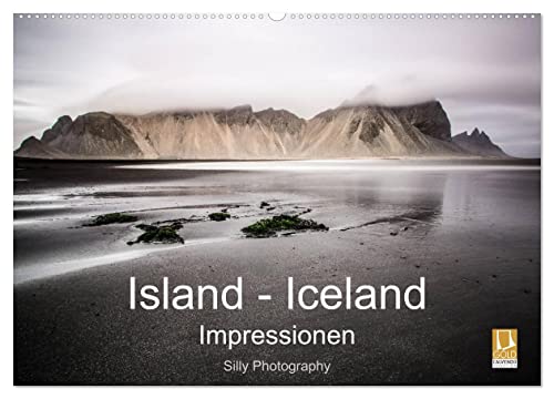 Island - Iceland Impressionen (Wandkalender 2025 DIN A2 quer), CALVENDO Monatskalender von CALVENDO