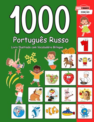 1000 Português Russo Livro Ilustrado com Vocabulário Bilíngue von Independently published