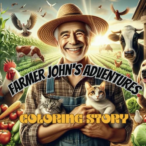 FARMER JOHN'S ADVENTURES: COLORING STORY von Independently published