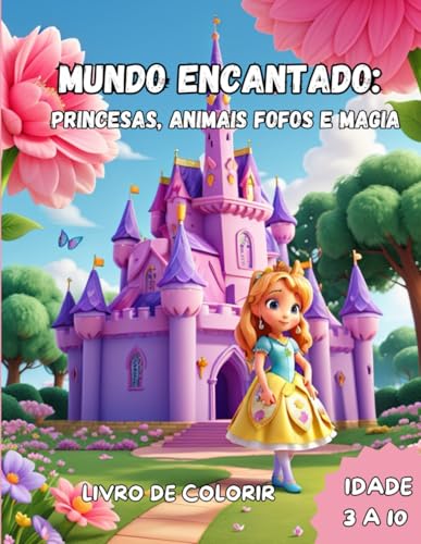 Mundo Encantado: Princesas, Animais Fofos e Magia von Independently published