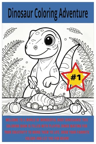 Dino Coloring Book: Fun and Friendly Dinosaurs for Kids to Color von Independently published