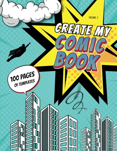 Create My Comic Book: Volume 2 Empty Panels von THORN & THISTLE Publishing