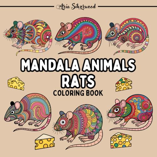Mandala Animals - Rats: A Unique Mandala Coloring Book for Kids and Adults (Mandala Animals Coloring Books) Mandala Animals - Rats: A Unique Mandala Coloring Book for Kids and Adults (Mandala Animals Coloring Books) von Independently published