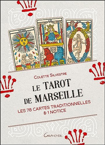 Le Tarot de Marseille - Les 78 cartes traditionnelles & 1 notice - Coffret von GRANCHER