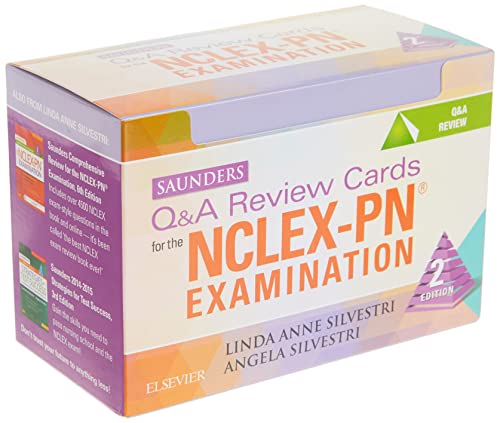 Saunders Q&A Review Cards for the NCLEX-PN® Examination von Saunders