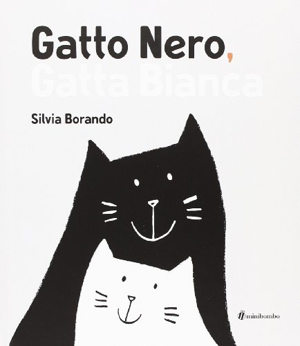 Gatto nero, gatta bianca von minibombo