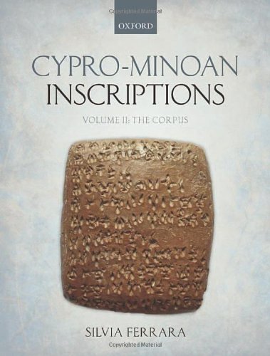 Cypro-Minoan Inscriptions von OUP Oxford