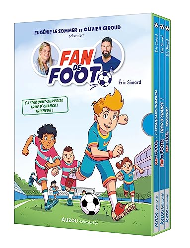 Coffret bibliothèque 1 - Fan de foot - Tomes 1 à 3: Coffret en 3 volumes von AUZOU