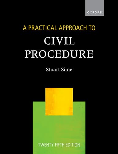 A Practical Approach to Civil Procedure von Oxford University Press