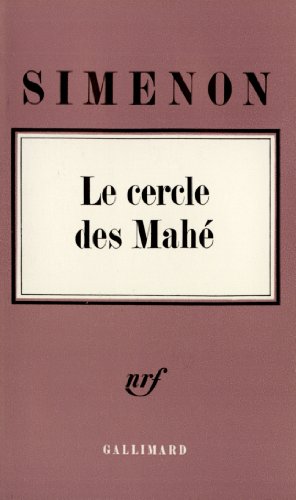 Le Cercle des Mahé Le Cercle des Mahé von GALLIMARD