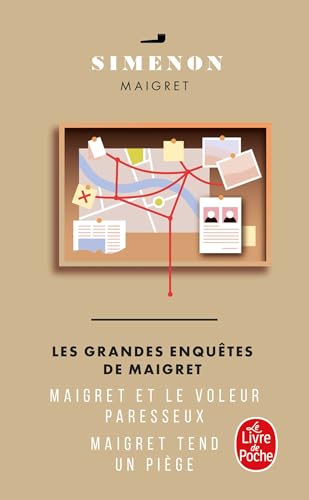 Les Grandes Enquetes de Maigret: Maigret et le voleur paresseux - Maigret tend un piège von Le Livre de Poche
