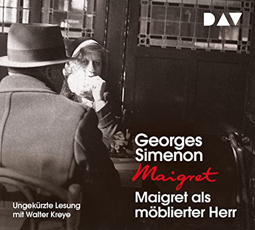 Maigret als möblierter Herr: 37. Fall. Ungekürzte Lesung mit Walter Kreye (4 CDs) (Georges Simenon)