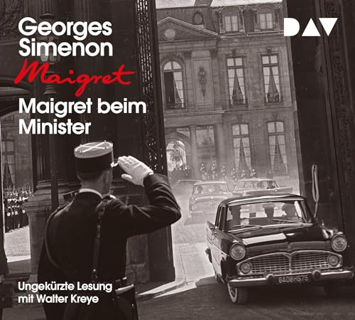 Maigret beim Minister: 46. Fall. Ungekürzte Lesung mit Walter Kreye (5 CDs) (Georges Simenon) von Audio Verlag Der GmbH