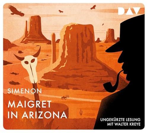 Maigret in Arizona: 32. Fall. Ungekürzte Lesung mit Walter Kreye (4 CDs) (Georges Simenon) von Audio Verlag Der GmbH