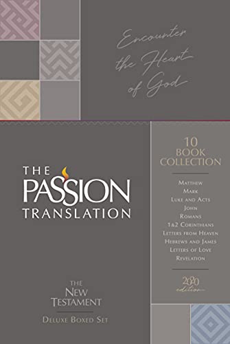 New Testament Collection 2020 Edition: Deluxe Boxed Set (Passion Translation)