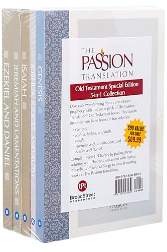 The Passion Translation Old Testament Special Edition: 5-In-1 Collection The Passion Translation Old Testament Special Edition: 5-In-1 Collection von BroadStreet Publishing