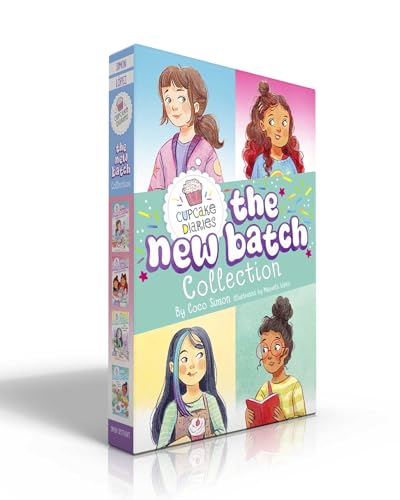 Cupcake Diaries The New Batch Collection (Boxed Set): Emily's Cupcake Magic!; Natalie's Double Trouble; Ren's One-of-a-Kind Cupcakes; Alana's Cupcake Garden von Simon Spotlight