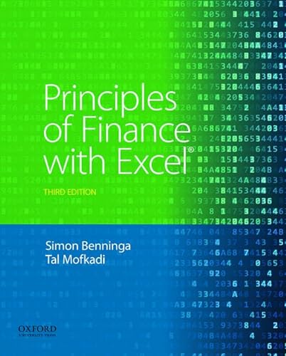 Principles of Finance with Excel von Oxford University Press, USA
