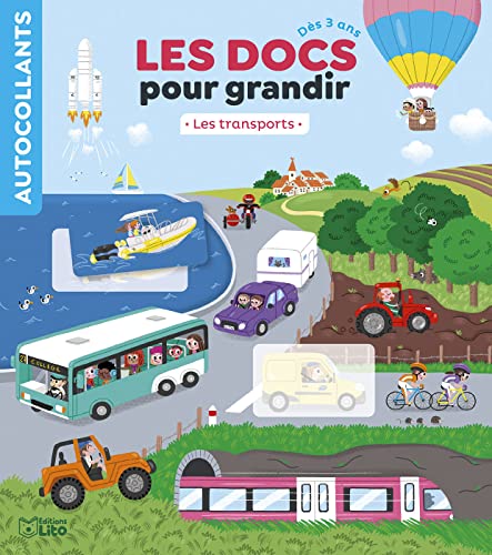 Les Docs pour grandir - Les transports - Dès 3 ans