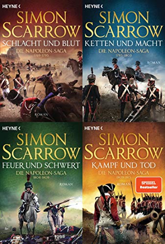 Die Napoleon-Saga Band 1-4 plus 1 exklusives Postkartenset