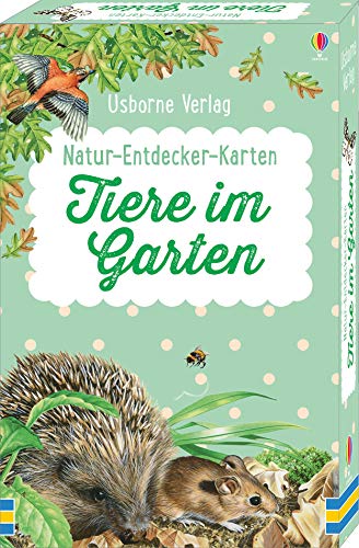 Natur-Entdecker-Karten: Tiere im Garten (Entdecker-Karten-Reihe) von Usborne Verlag