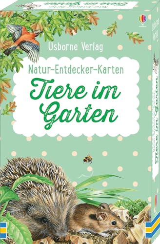 Natur-Entdecker-Karten: Tiere im Garten (Entdecker-Karten-Reihe) von Usborne Verlag