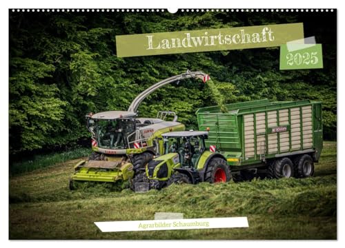 Landwirtschaft 2025 (Wandkalender 2025 DIN A2 quer), CALVENDO Monatskalender