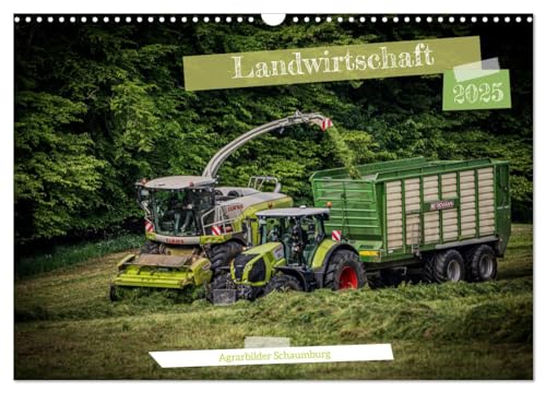 Landwirtschaft 2025 (Wandkalender 2025 DIN A3 quer), CALVENDO Monatskalender von CALVENDO
