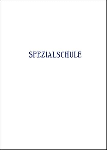 Spezialschule. Zur Geschichte des Bildhauereigebäudes der Akademie der bildenden Künste Wien
