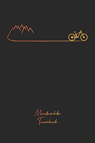 Mountainbike Tourenbuch: Mountainbike Tagebuch zum Ausfüllen Tourenbuch zum Eintragen als Geschenk für Mountainbiker Radfahrer, Fahrrad Fans und ... Väter zum Vatertag, Softcover mit 110 Seiten