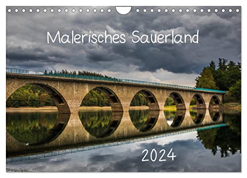 Malerisches Sauerland (Wandkalender 2024 DIN A4 quer), CALVENDO Monatskalender von CALVENDO