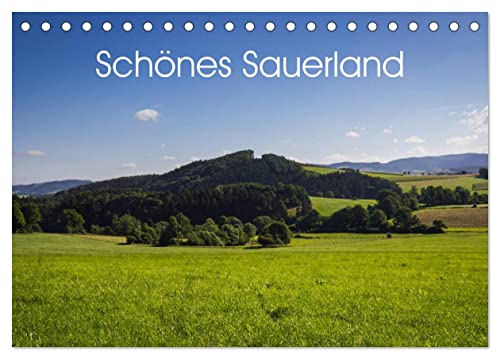 Schönes Sauerland (Tischkalender 2024 DIN A5 quer), CALVENDO Monatskalender