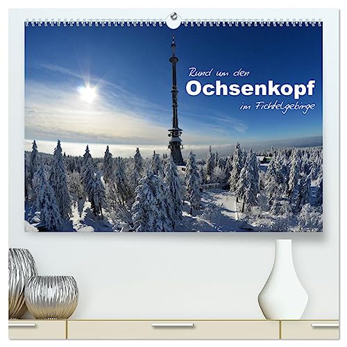 Rund um den Ochsenkopf (hochwertiger Premium Wandkalender 2025 DIN A2 quer), Kunstdruck in Hochglanz von CALVENDO