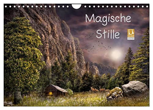 Magische Stille (Wandkalender 2024 DIN A4 quer), CALVENDO Monatskalender von CALVENDO