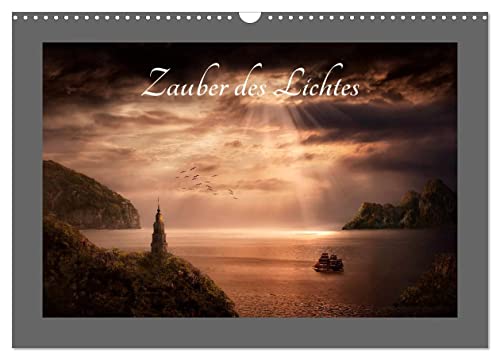 Zauber des Lichtes (Wandkalender 2025 DIN A3 quer), CALVENDO Monatskalender von CALVENDO